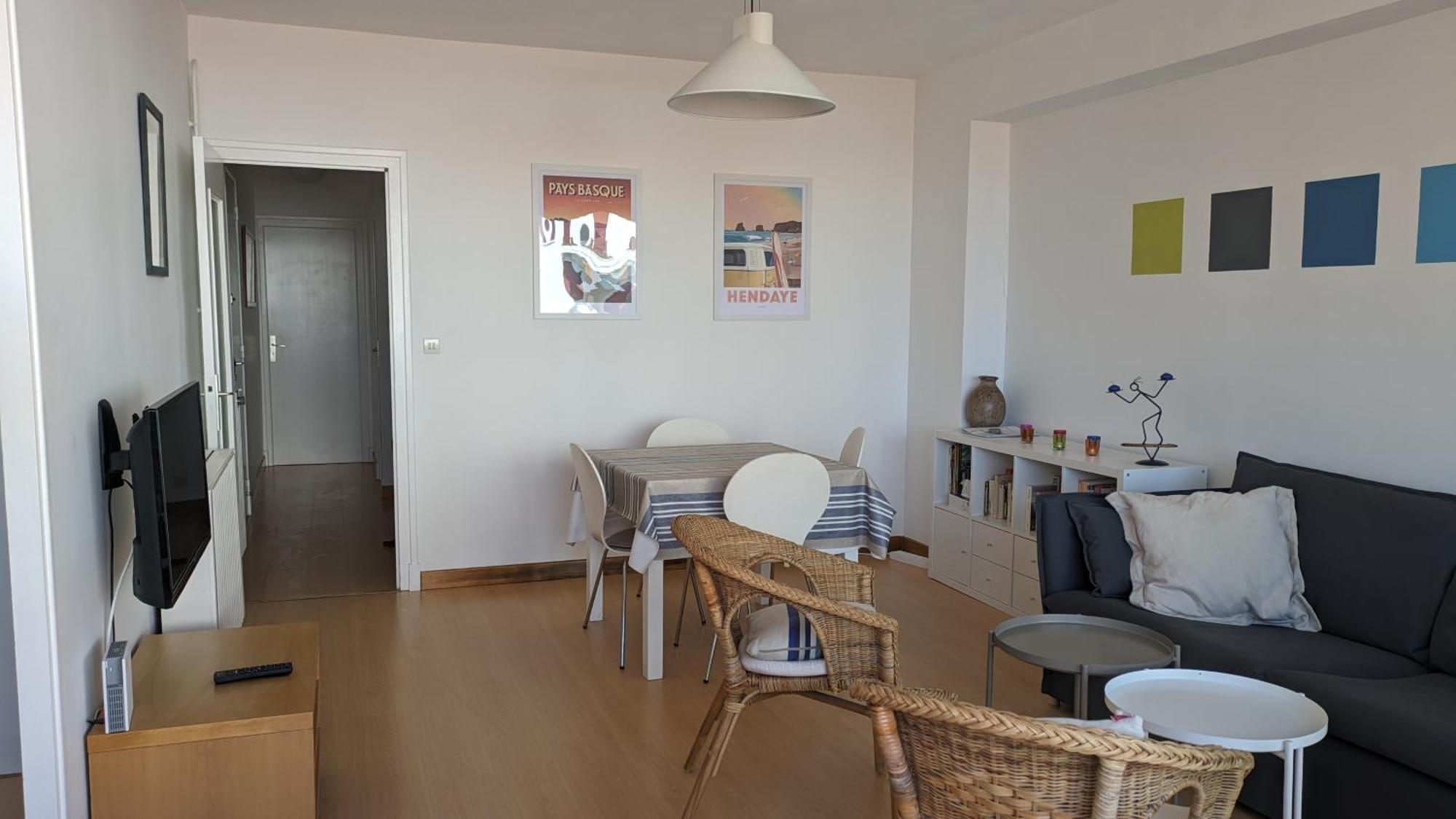 Appartement 3 Pieces Au Coeur D'Hendaye Plage Экстерьер фото