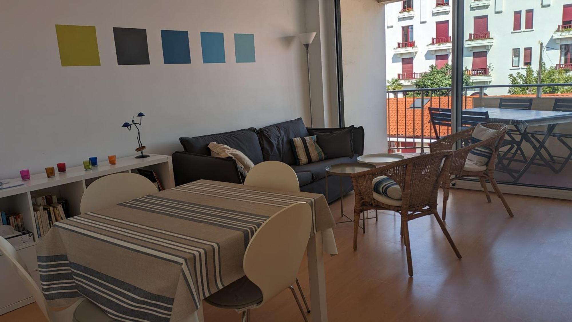 Appartement 3 Pieces Au Coeur D'Hendaye Plage Экстерьер фото